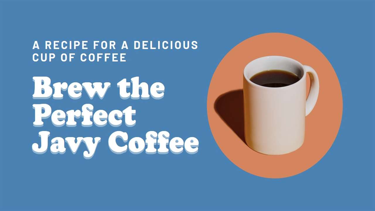 Javy Coffee Recipe